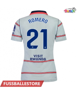 Günstige Atletico Madrid Cristian Romero #21 3rd trikot Damen 2026-27 Kurzarm